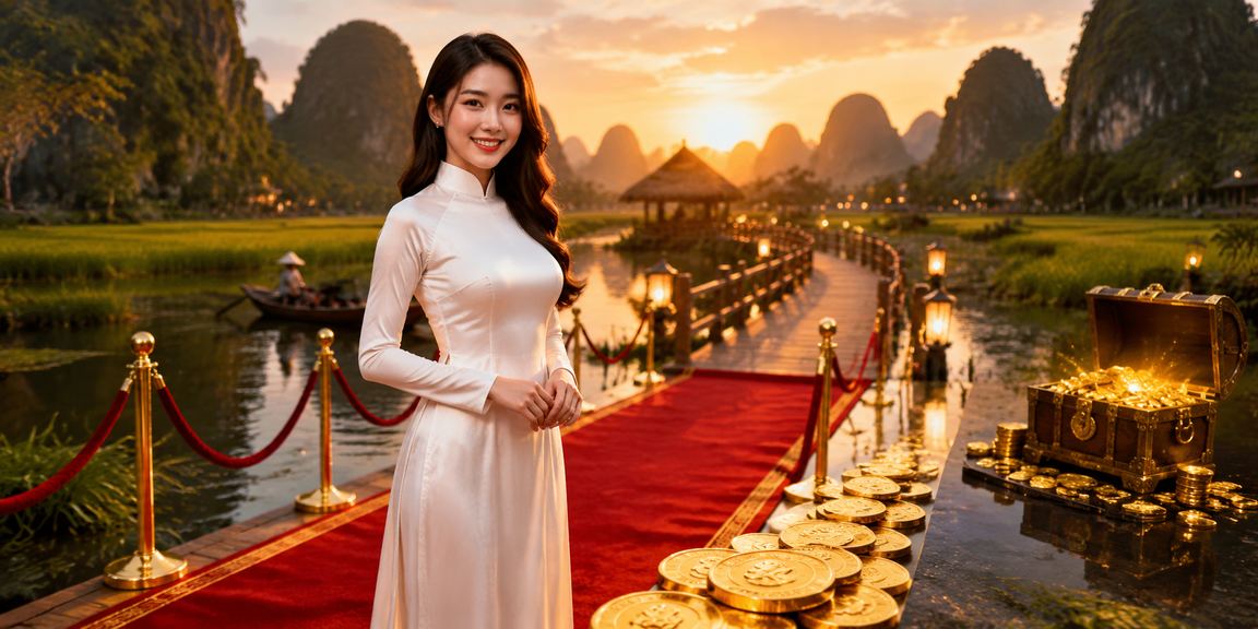 Người dùng Ninh Bình áp dụng mã voucher cá cược bóng đá trực tuyến qua điện thoại khi mặc áo dài